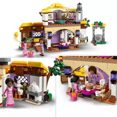 LEGO Disney Wish 43231: Maison de Poupées avec Mini Poupées et Figurine Star