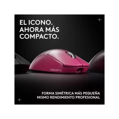 Souris - Sans fil - Logitech G - PRO X Superlight 2c - Rose
