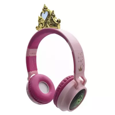 Casque enfant LEXIBOOK Disney Princesses Bluetooth 5.0 - Couronne lumineuse