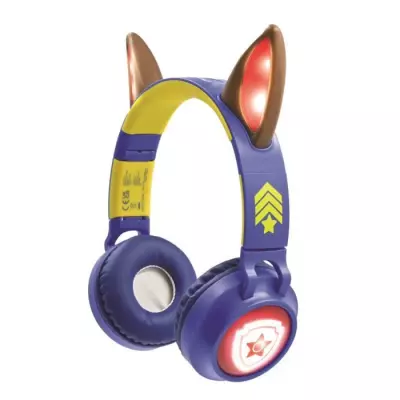 Casque Bluetooth 2-en-1 La Pat'Patrouille - Effets lumineux - Design mignon