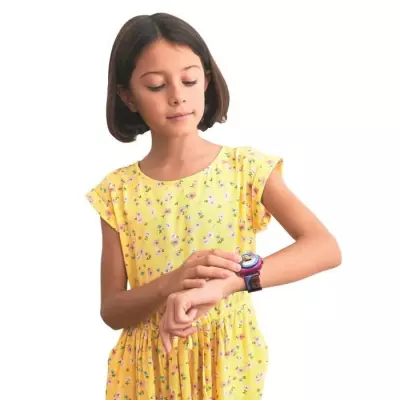 Montre digitale Reine des Neiges avec projection d'images - Jeu multimédia pour enfants