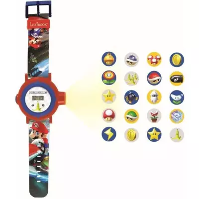 Montre de projection Mario Kart - 20 images - LEXIBOOK