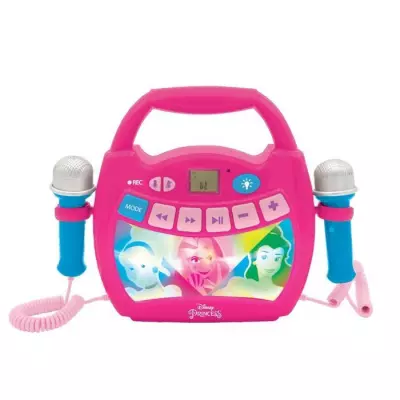 Enceinte Bluetooth Disney Princesses avec Effets Lumineux et Micros