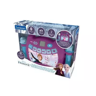 Enceinte Bluetooth La Reine des Neiges - Effets Lumineux et Micros