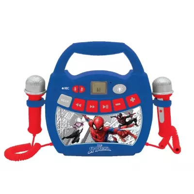 Enceinte Bluetooth Spider-Man - Effets Lumineux et Karaoké | LEXIBOOK