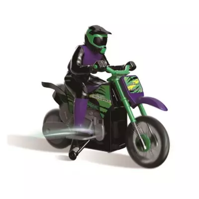 Moto Crosslander LEXIBOOK - Cascade extrême avec effets lumineux