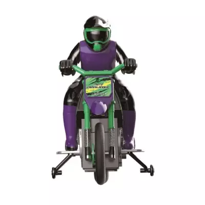 Moto Crosslander LEXIBOOK - Cascade extrême avec effets lumineux