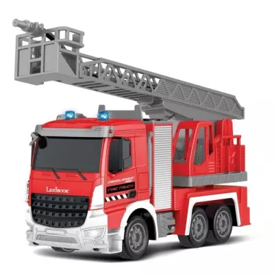 Camion de pompiers télécommandé avec sons et lumières - LEXIBOOK CROSSLANDER PRO