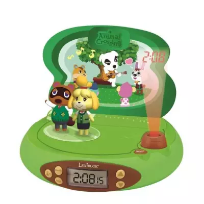 Réveil Projecteur Animal Crossing 3D - Dimensions: 21x19x20 cm Réveil Projecteur Animal Crossing 3D - Dimensions: 21x19x20 cm