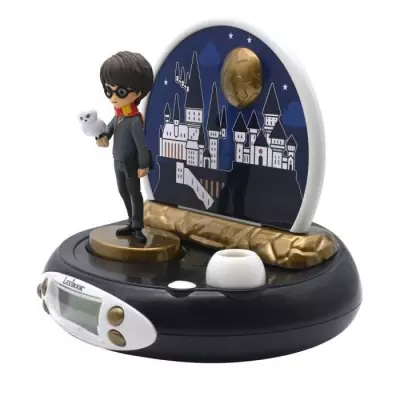 Réveil Projecteur Harry Potter 3D - Sons magiques - LEXIBOOK - Réveil Enfant