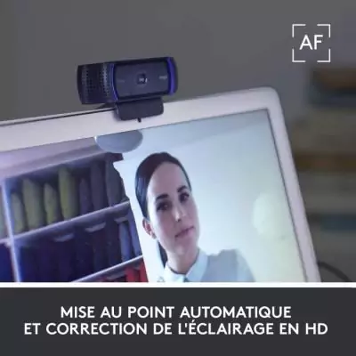 Webcam - Full HD 1080p - Logitech - C920 - Microphone intégré Webcam - Full HD 1080p - Logitech - C920 - Microphone intégré