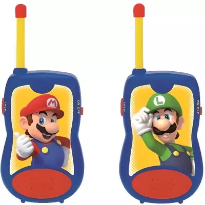 Talkies-Walkies Super Mario - Portée 120m - Fun et Pratique