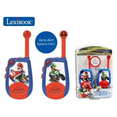 Talkie-Walkies Digitaux Mario Kart - Portée 2km