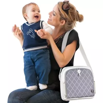 Réhausseur bébé portable et sécurisé - BENBAT - Gris