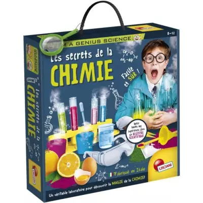 Laboratoire chimie - LISCIANI - Secrets de la chimie - 50 expériences