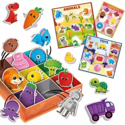 Boîte Couleurs Montessori 29x29x7 cm - Jeu d'Apprentissage