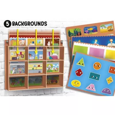 Boîte géante Montessori Baby - Activités variées - Découvertes amusantes