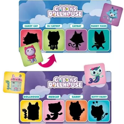 Collection éducative LISCIANI - Gabby's Dollhouse - Jeux variés - Maison de poupée