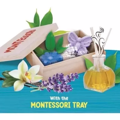 Kit sensoriel Montessori Box : Créer des savons parfumés - Essences et diffuseur
