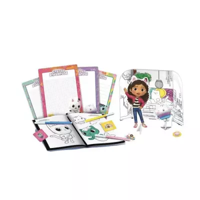 Sac à dos créatif pour dessiner partout - École de dessin LISCIANI Gabby's Dollhouse - Pratique et portable