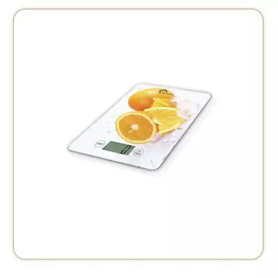Balance culinaire Slim - Orange compacte et moderne