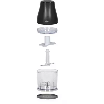 Hachoir électrique LIVOO 300ml - Noir - 400W