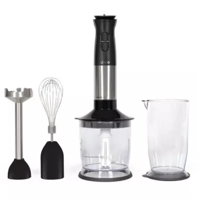 Mixeur plongeant LIVOO DOP246 - Puissant 800 W - 12 vitesses - Noir