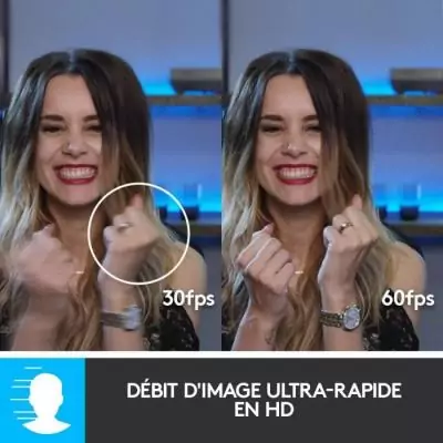 Webcam - Full HD 1080p - Logitech G - C922 Pro - Microphone intégré - Stream