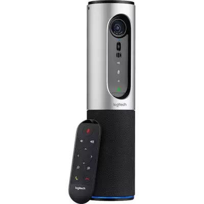 Webcam Logitech Bluetooth Gris - Dimensions Compactes 42x15x10 cm