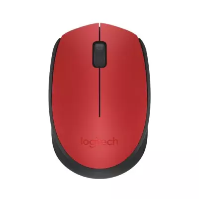 Souris Logitech M171 Sans Fil Ambidextre - Rouge
