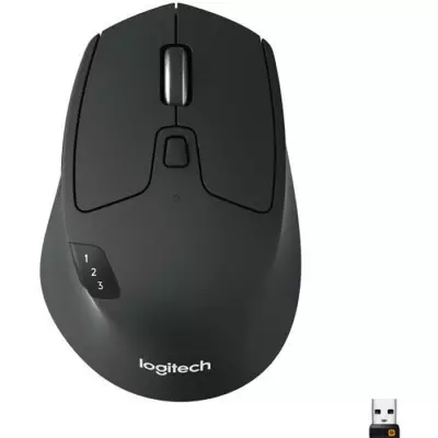 Souris sans fil Logitech M720 Triathlon Noir - Compacte et polyvalente