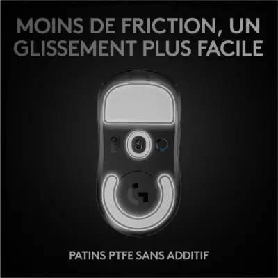 Souris gamer sans fil Logitech G PRO X Superlight - Noir