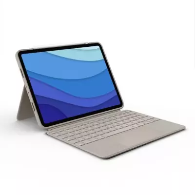 Etui Clavier Détachable LOGITECH Combo Touch pour iPad Pro 11" - Sable