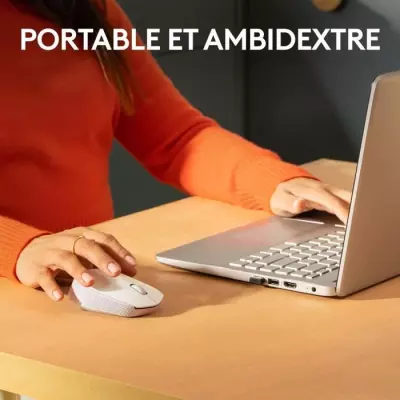 Souris Logitech M171 Ambidextre Blanc - Sans Fil - Compact