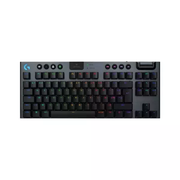 Clavier gamer - sans fil - Logitech G - G915 TKL X - Switch clicky - AZERTY - Noir