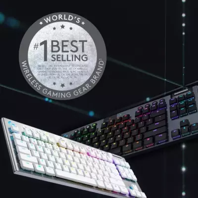 Clavier gamer sans fil Logitech G915 TKL noir - Rétroéclairé