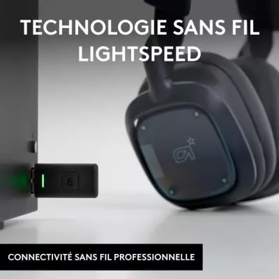 Casque gamer sans fil Logitech A30 - Bleu Marine - Xbox, PC, Mobile