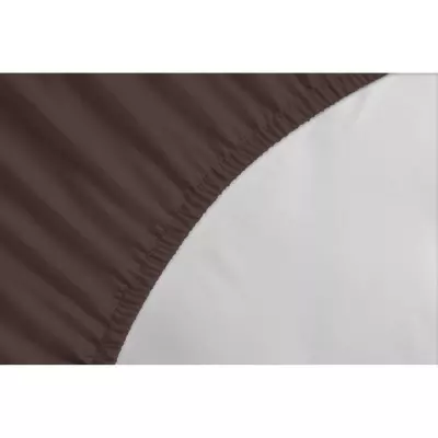 Drap-housse Marron Lovely Home - LH71601 - 90x190+25 cm