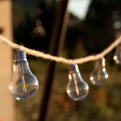 Guirlande lumineuse solaire - LUMISKY - FANTASY CORD SOLAR - 7.50 m - LED blanc chaud