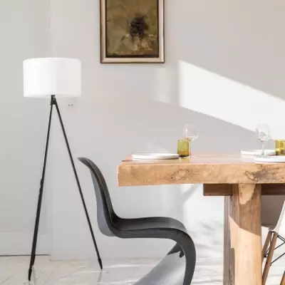 Lampadaire sans fil LUMISKY TAMBOURY - H150 cm - LED multicolore