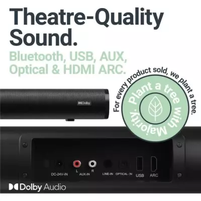 Ensemble Home Cinema MAJORITY - Everest 5.1 Dolby Surround Sound - Noir