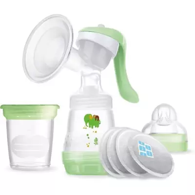 Kit tire-lait manuel + Kit allaitement MAM: Compact et pratique!