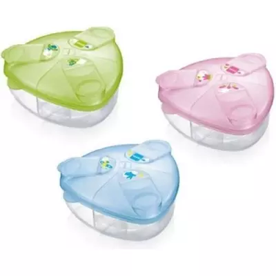 Boîte Doseuse de Lait Ivoire - Pratique et Compact