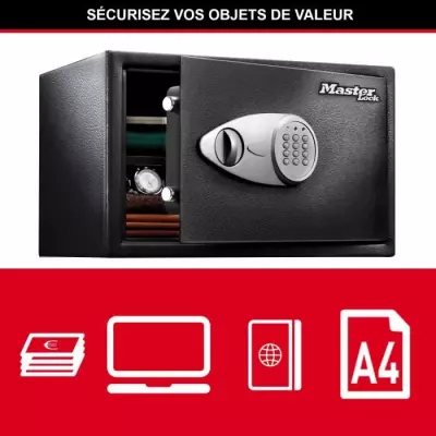 Coffre-fort grande taille avec combinaison numérique X125ML