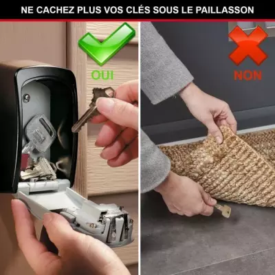Boite à clés sécurisée pour partage en toute sécurité