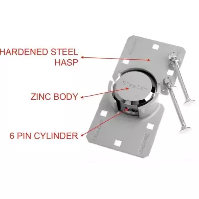 Cadenas pour Porte de Camionnettes - Sécurité renforcée