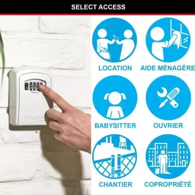 Armoire de sécurité robuste Masterlock 5401EURD - Format M