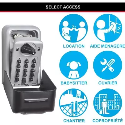 Boite à clés sécurisée certifiée - XL - MASTER LOCK