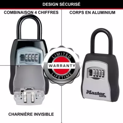 Boite à clés sécurisée MASTER LOCK 5400EURD - Format M - Avec anse