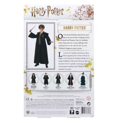 Poupée Figurine Harry Potter - 6 ans et + | Longueur: 20cm Largeur: 33cm Hauteur: 7cm